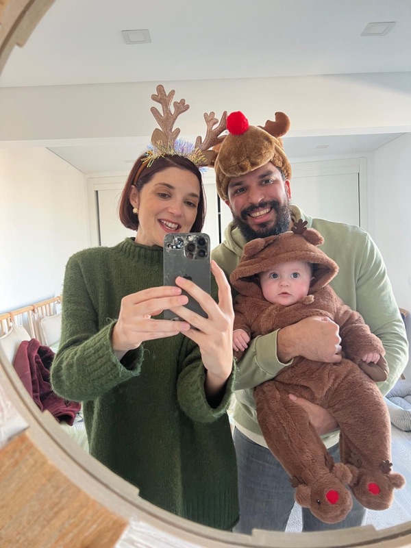 Reindeer family Christmas